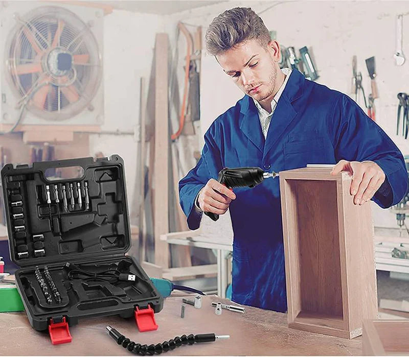 47 in 1 Wireless Electric Screwdriver Drill Kit⭐️⭐️⭐️⭐️⭐️ (4872+)