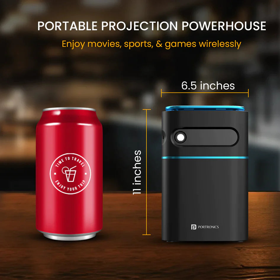 PORTABLE SMART PROJECTOR ⭐️⭐️⭐️⭐️⭐️ (4872+)