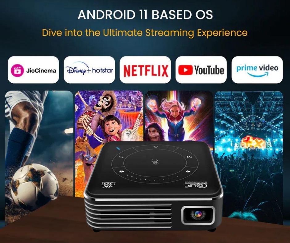 POCKET SMART PROJECTOR ⭐️⭐️⭐️⭐️⭐️ (4899+)