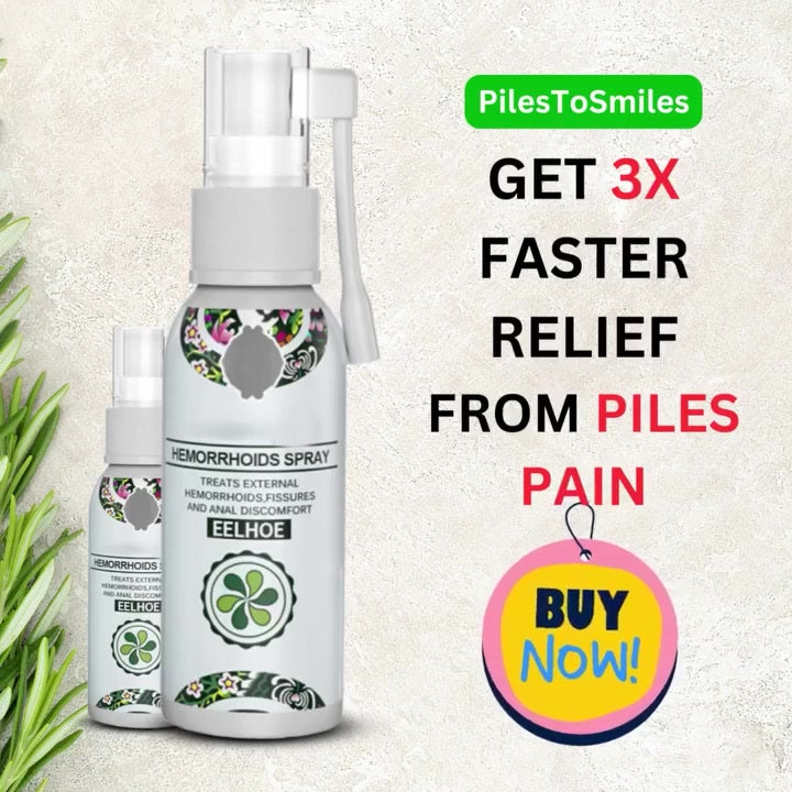 Herbal Piles - Hemorrhoids Relief Spray (Buy 1 Get 1)