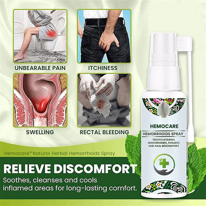 Herbal Piles - Hemorrhoids Relief Spray (Buy 1 Get 1)